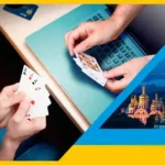 Азартные игры на фоне украинского флага