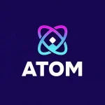 Логотип казино Atom
