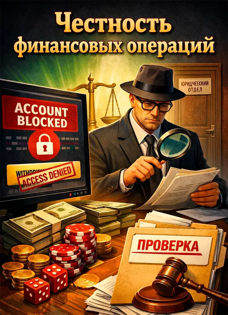 Юрист казино Флинт проводит проверку документов на фоне заблокированного аккаунта игрока