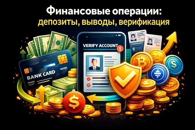 Финансовые операции в Spinto Casino — депозит, вывод средств и верификация аккаунта