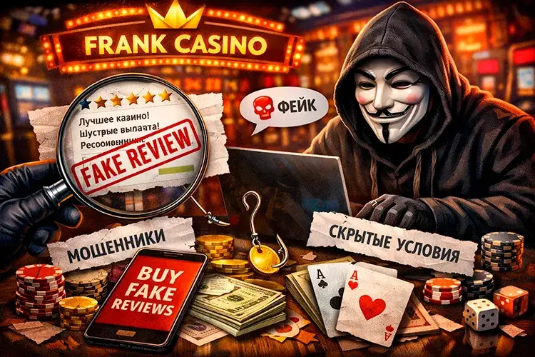 Разоблачение схем обмана в Frank Casino: задержки выплат, скрытые условия и блокировки аккаунтов