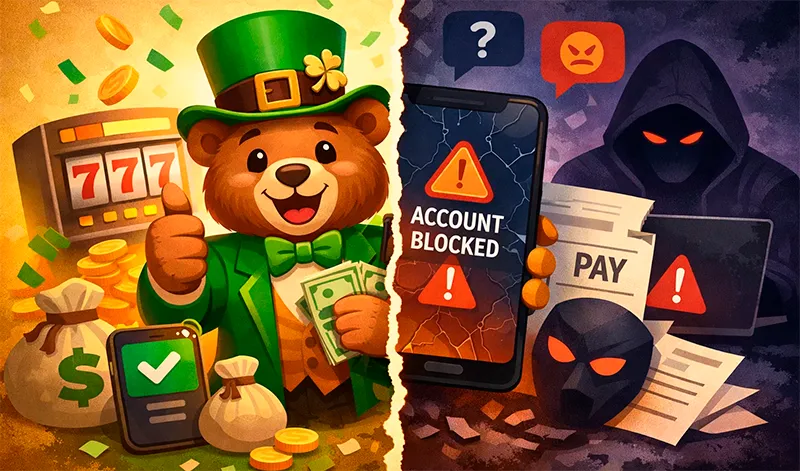 Отзывы о казино Lucky Bear и проблемы с выводом средств