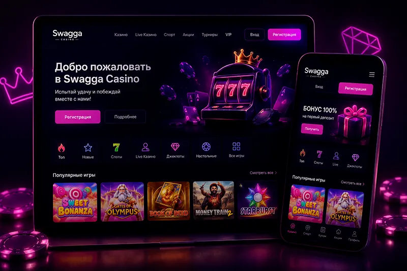 Swagga Casino отзывы об интерфейсе и удобстве навигации